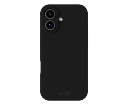 Etui do telefonów Holdit Silicone Case iPhone 17 Black 16795